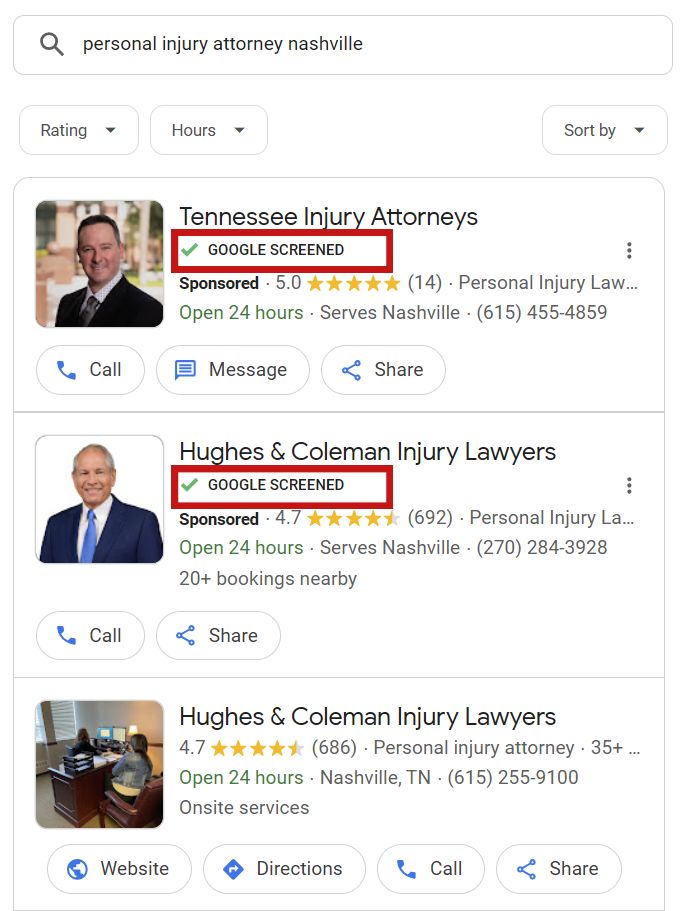 Google Screened Examples - Above The Bar Google Screened Examples - Google Screened Examples - Above The Bar