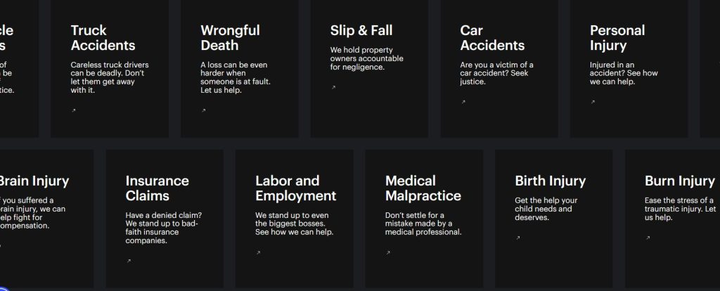 Practice Area Examples - Above The Bar Practice Area Examples - Practice Area Examples - Above The Bar