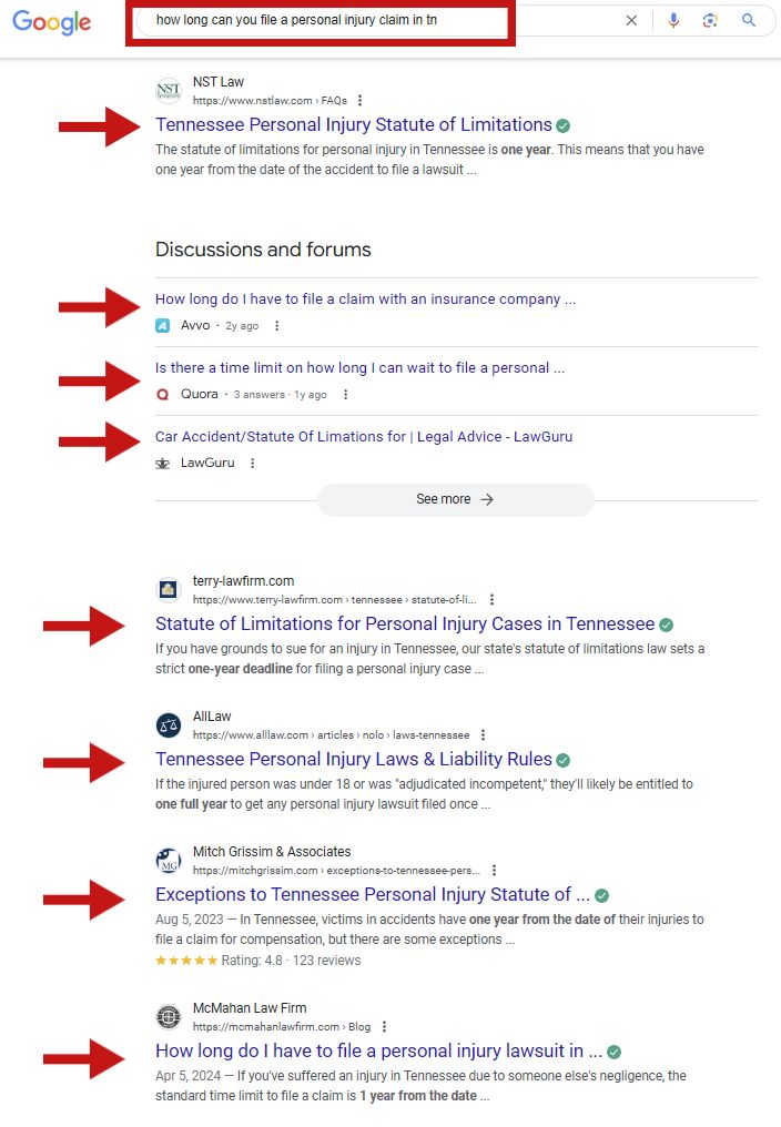Search intent Example - Above The Bar Search intent Example - Search intent Example - Above The Bar