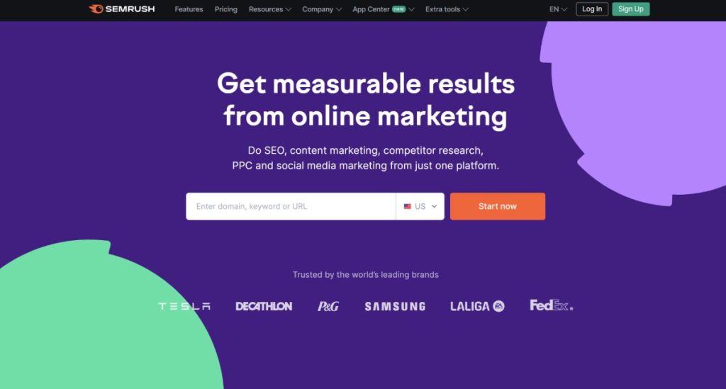 Semrush website - Above The Bar Semrush website - Semrush website - Above The Bar